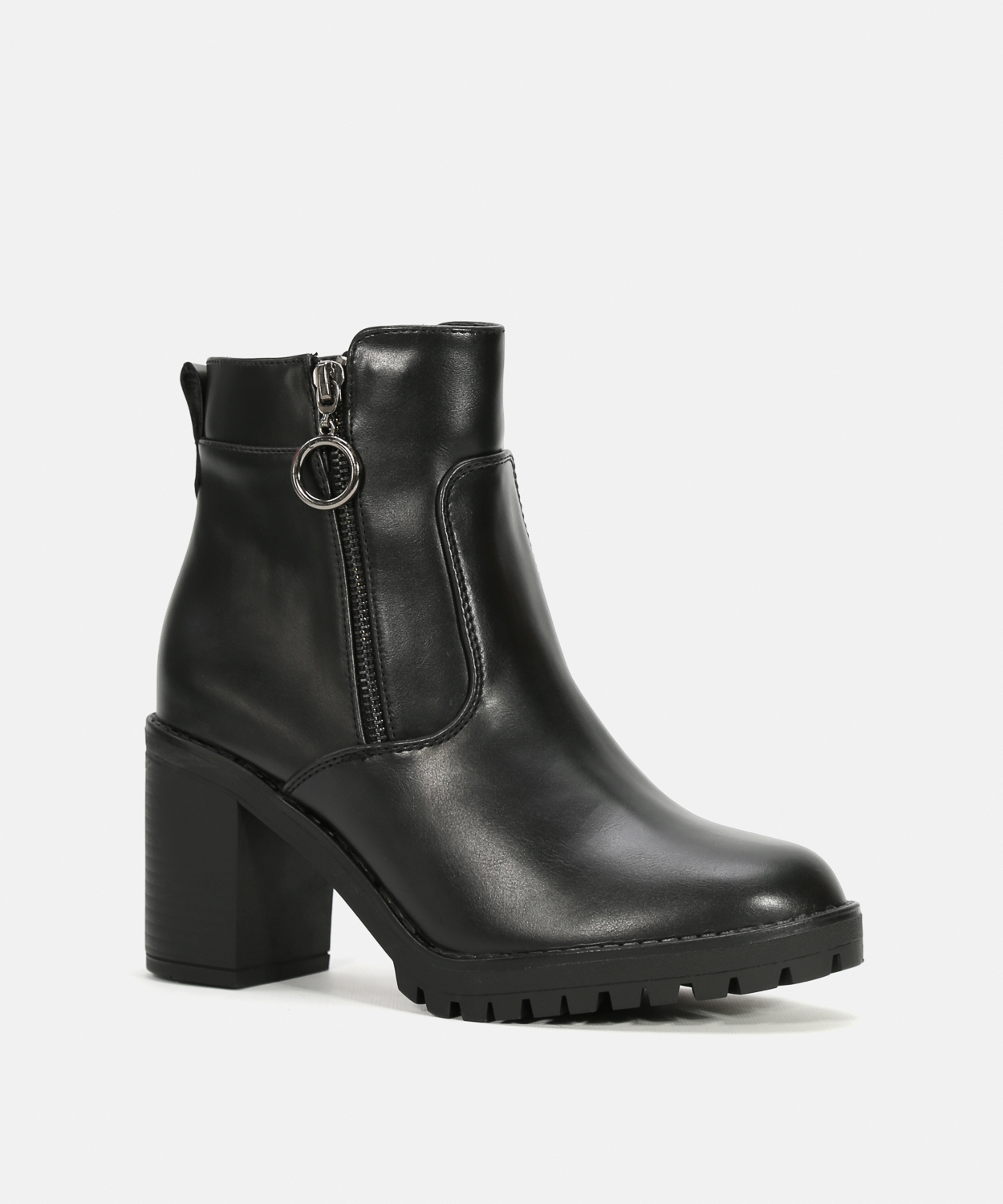 Botins salto fecho externo image number null